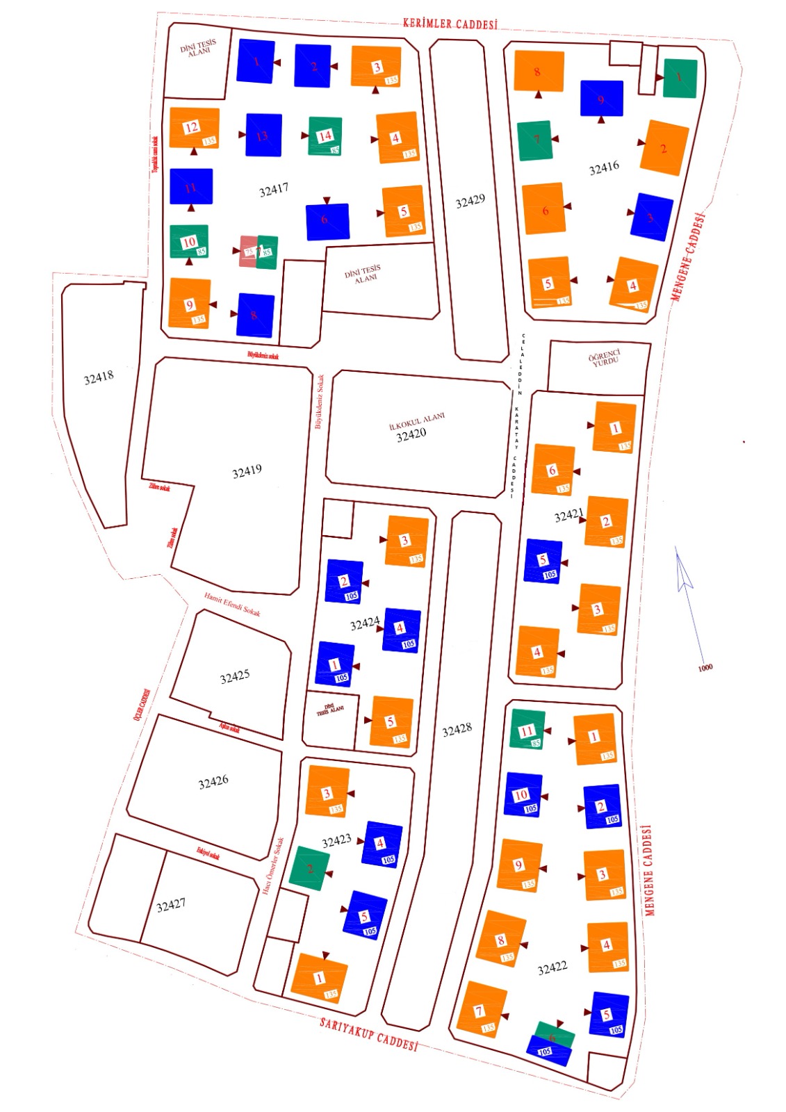 Proje Yerleşim Planı